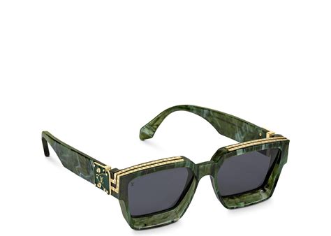 Louis Vuitton 1.1 Millionaires Sunglasses Green Marble 